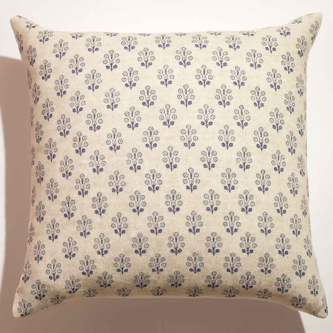 Fern Block Printed Pillow Cover