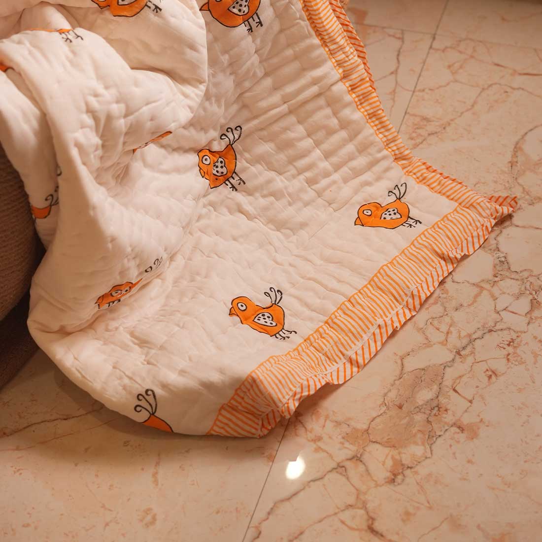 Bunni  Printed Baby Quilt