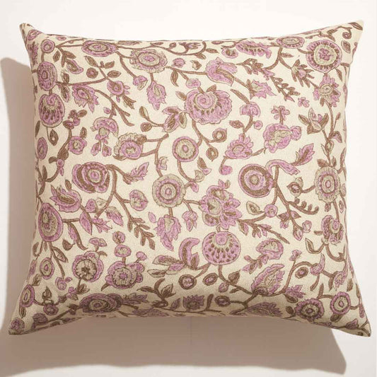 Mirth Block Printed Pillow Cover