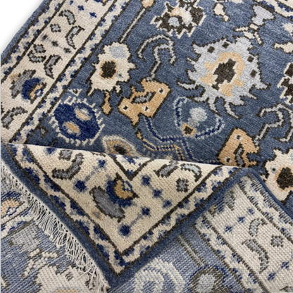 Vivienne Hand-Knotted Oushak Rug | Hand-woven Wool Rug