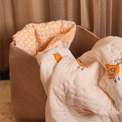 Bunni  Printed Baby Quilt