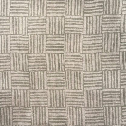Dhama Block Printed Linen Fabric | Upholstery & Home Décor Fabric