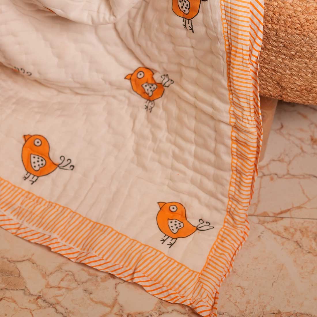 Bunni  Printed Baby Quilt