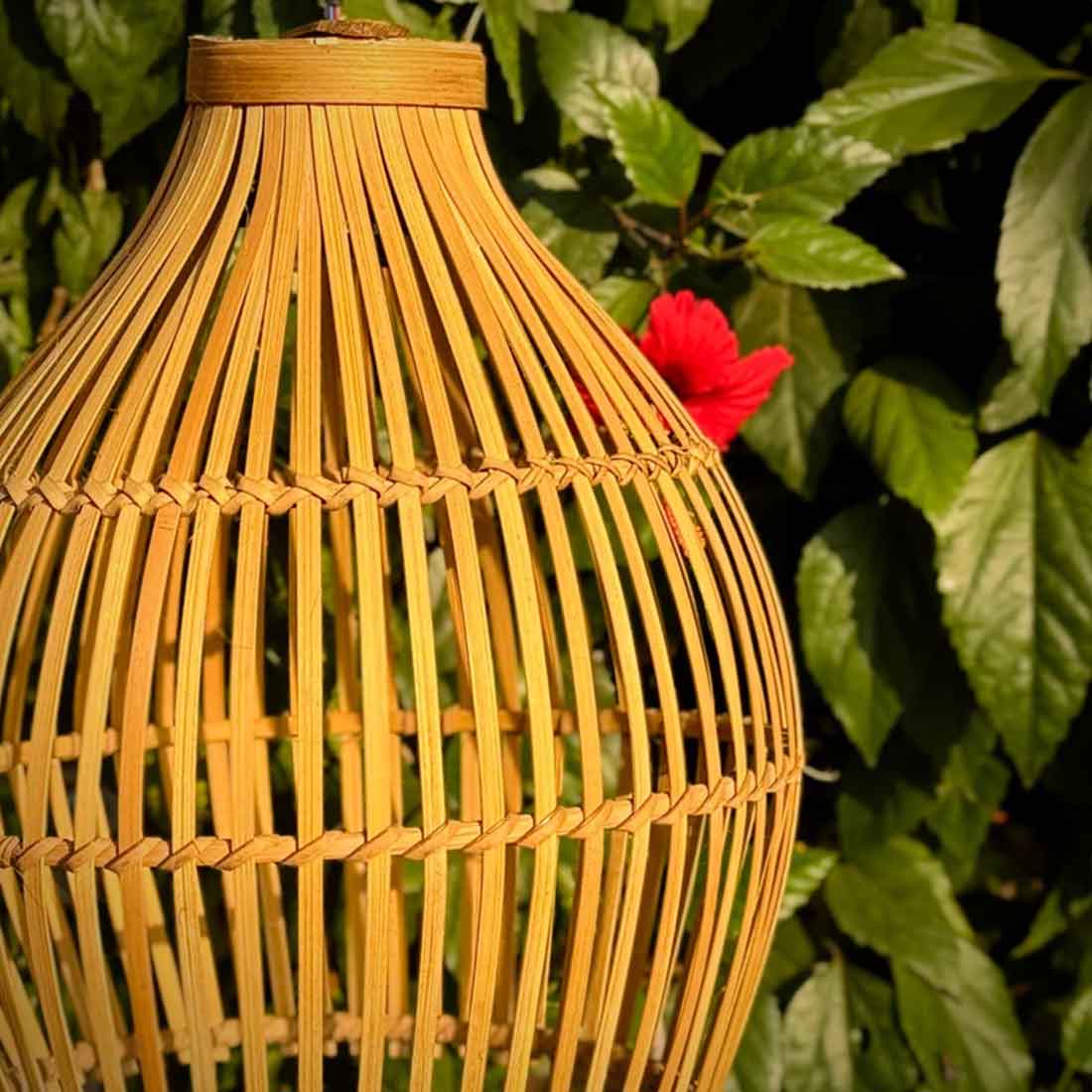 Rattan look Lampshade - (Without Electrical Accessories)