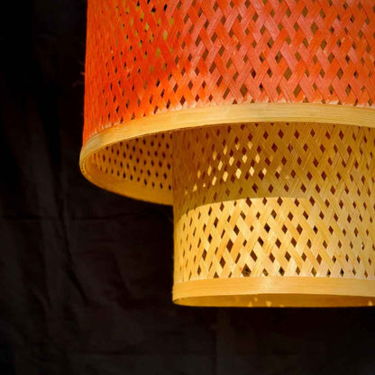 Double layer Lampshade - Outer layer Color (Without Electrical Accessories)