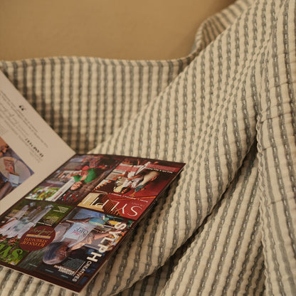 Cozra Solid Quilted Throw