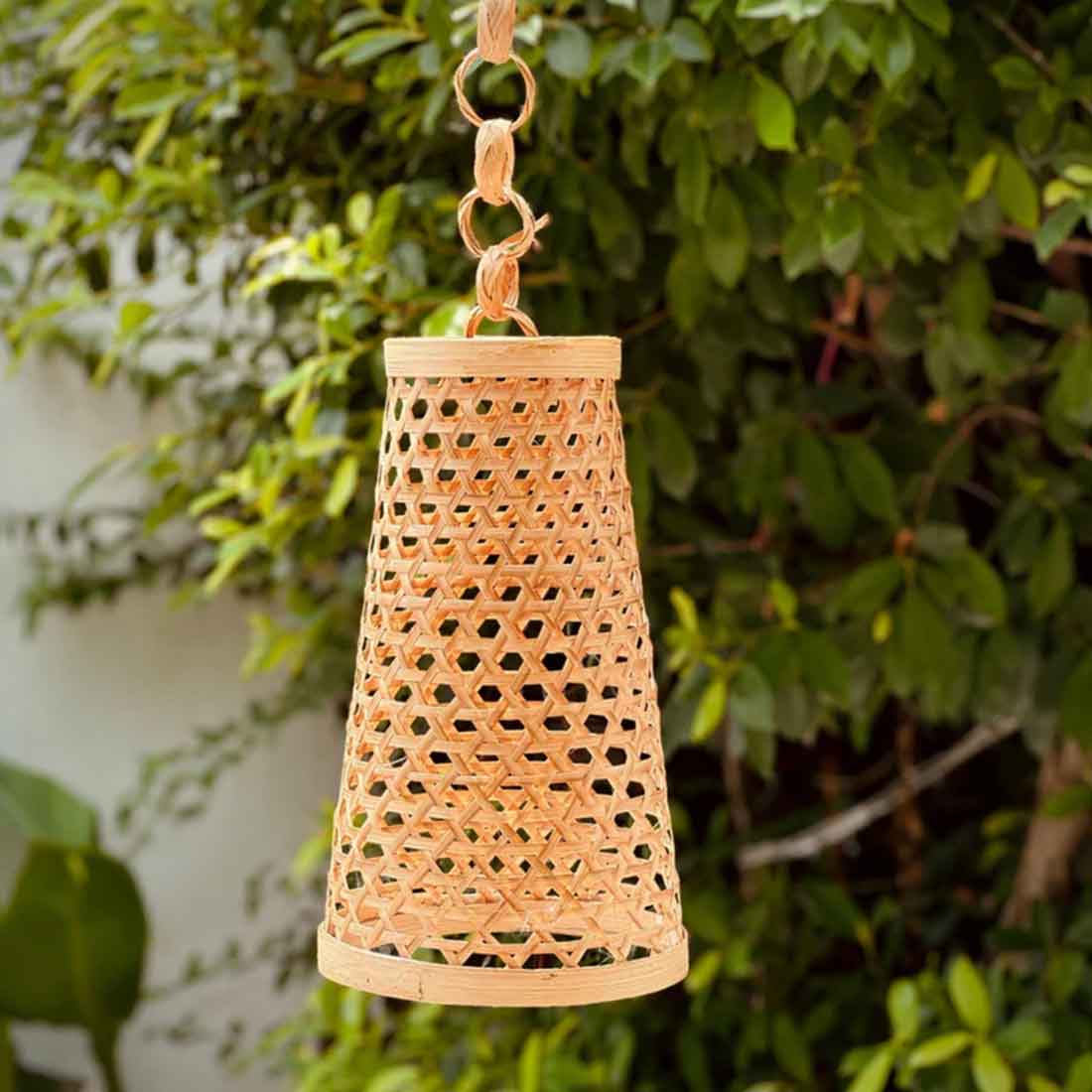 Hanging Natural Lampshade (Without Electrical Accessories)