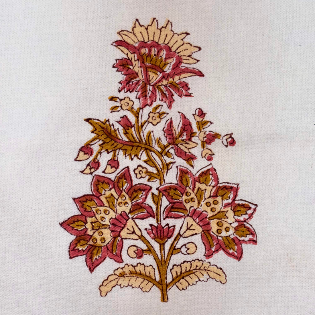 Kamyn Block Print Cotton Fabric