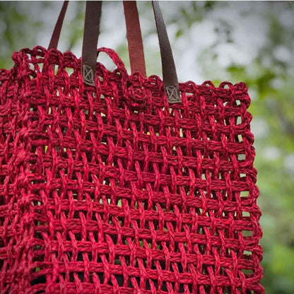 RangSaaj Sabai Mesh Bag - Assorted Handwoven Tote