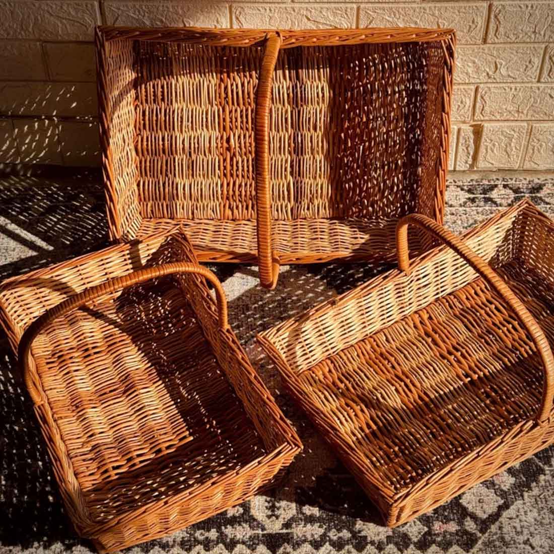 Aishvarya Tray Woven Basket
