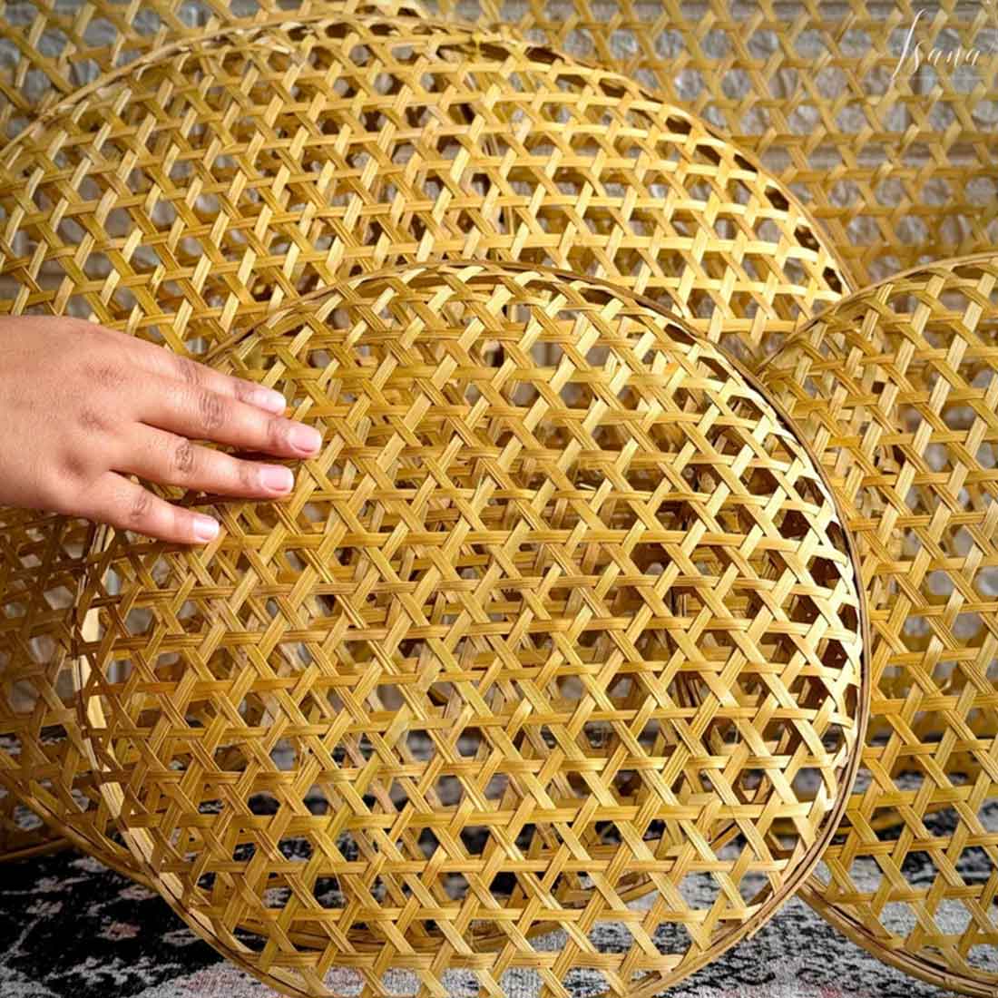 STAR BAMBOO MAT LAMPSHADES