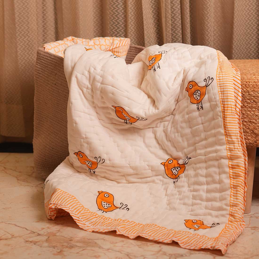 Bunni  Printed Baby Quilt