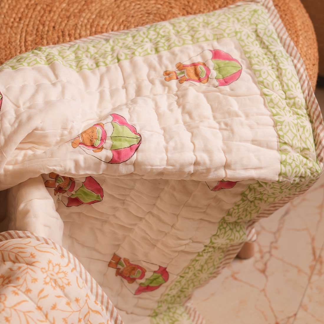Mimsy Printed Baby Quilt