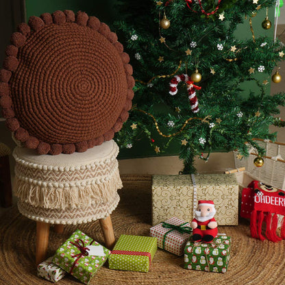 Noell Crochet Pillow Cover | Woven Home Décor | Holiday Gifting