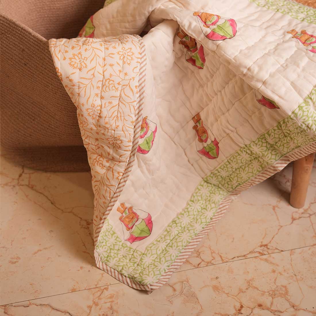 Mimsy Printed Baby Quilt