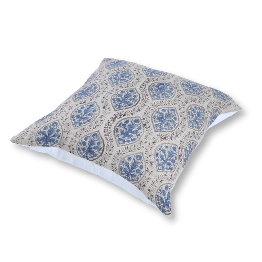 Kavi Block Printed Pillow Cover