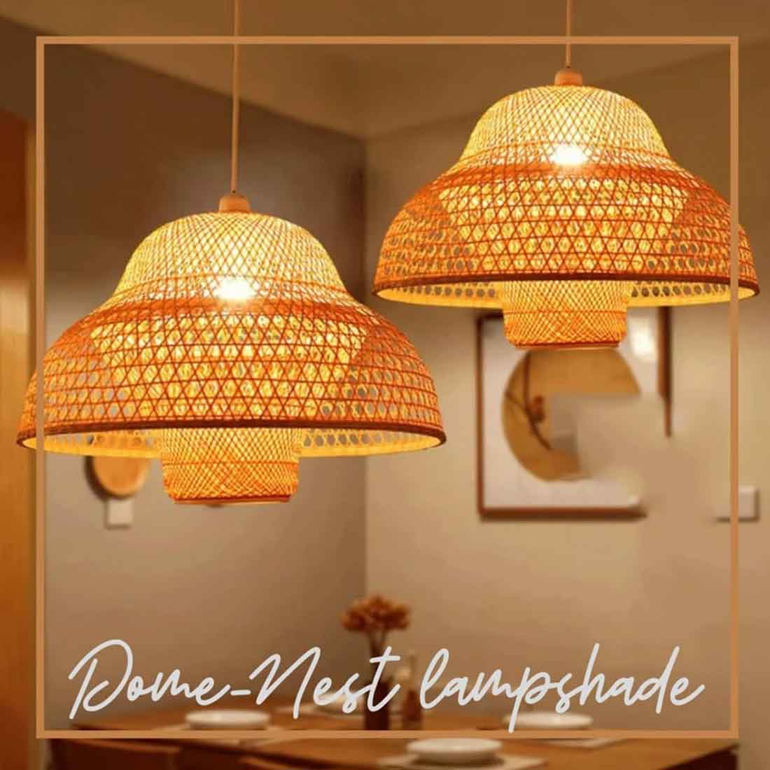 Mushroom Lampshade Natural (Without Electrical Accessories)