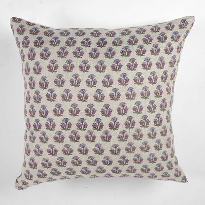 Decorative pillow with a pattern on a white background