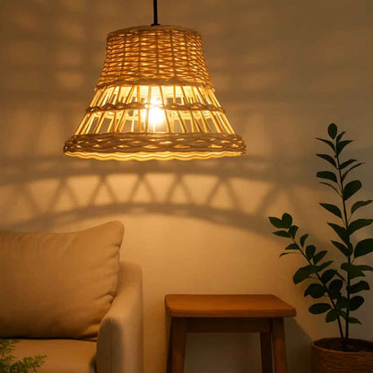 Cane Hanging Lampshade