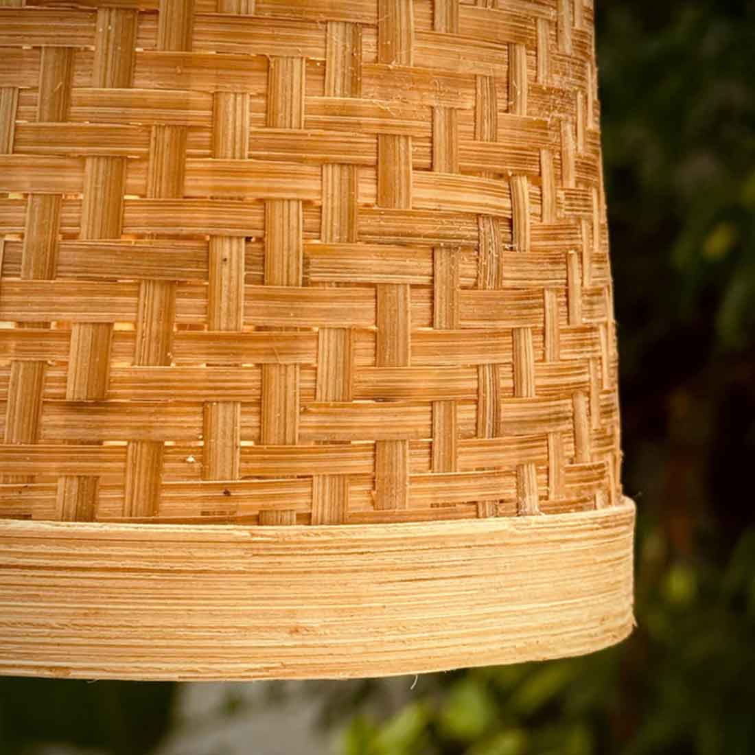 Hanging Natural Lampshade (Without Electrical Accessories)
