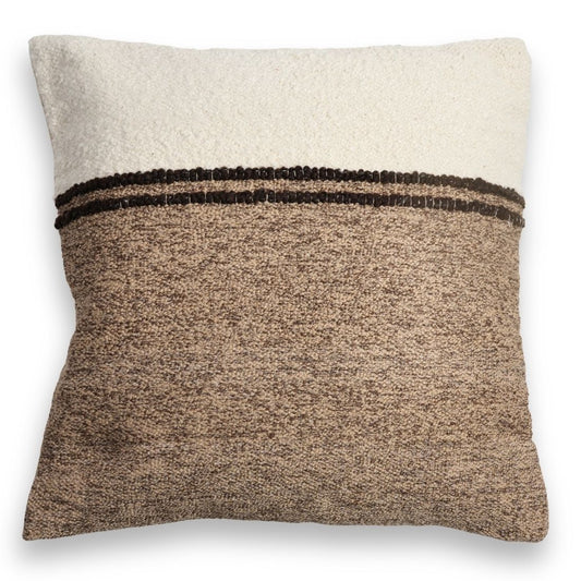 Vela Square Woven Pillow Cover