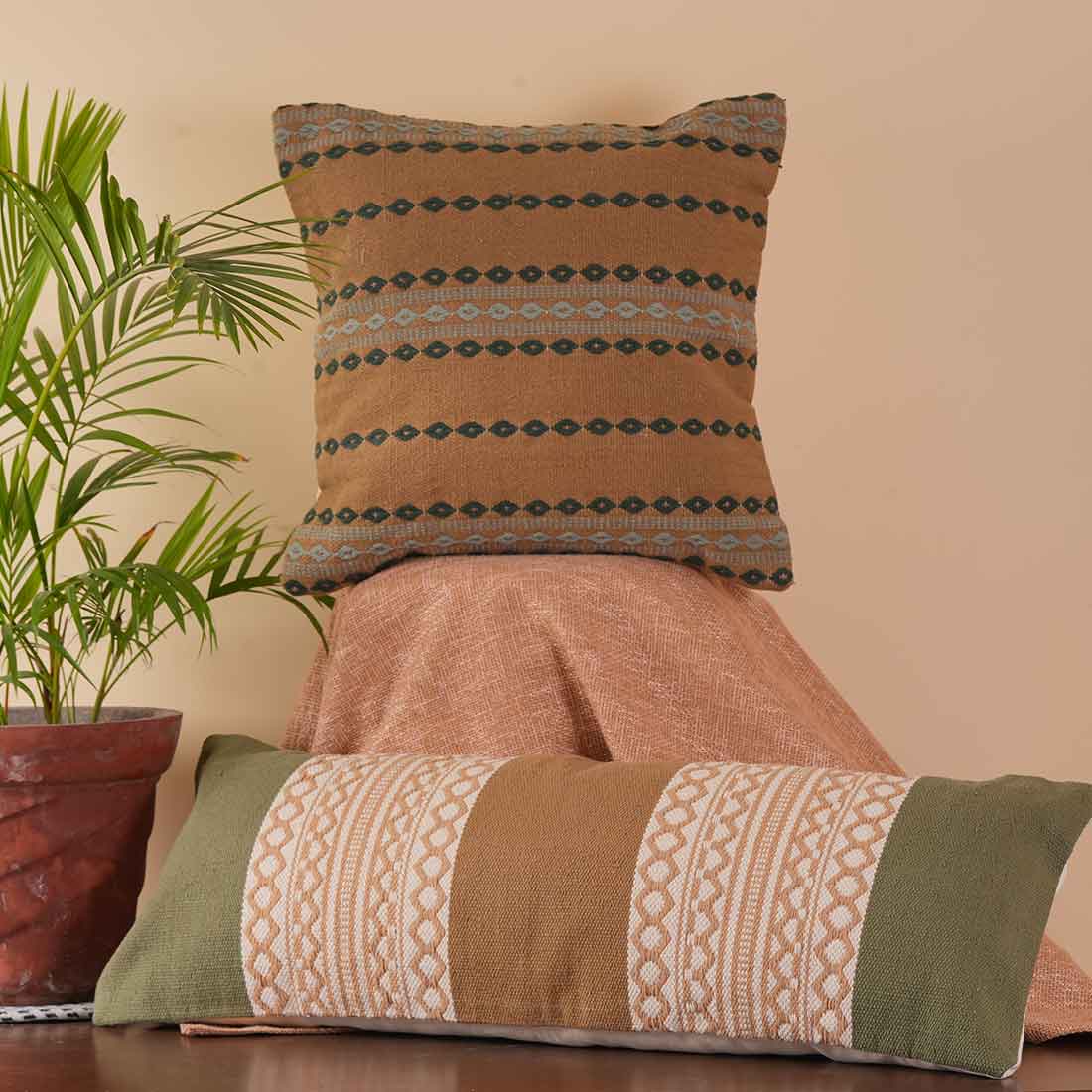 Cala Lumbar Woven Pillow Cover