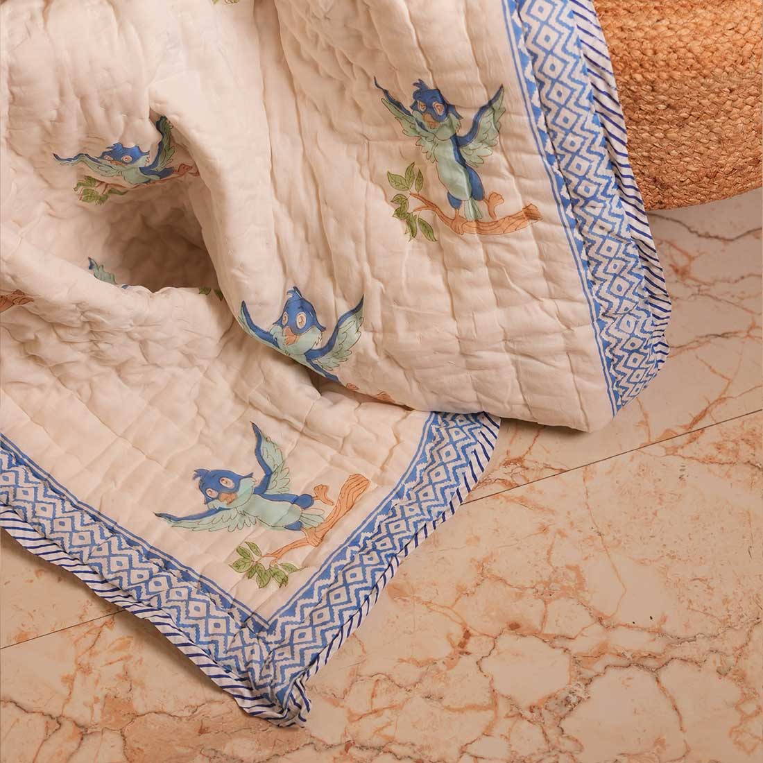 Lolo Printed Baby Quilt