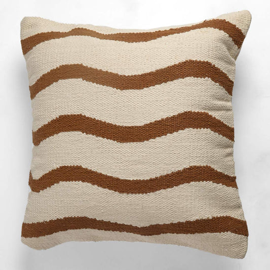 Gulra Woven Pillow Cover | Handwoven Pillow Cover | Decorative Throw Cushion