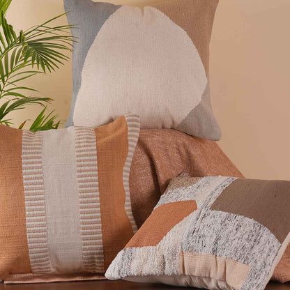 Peli Square Woven Pillow Cover