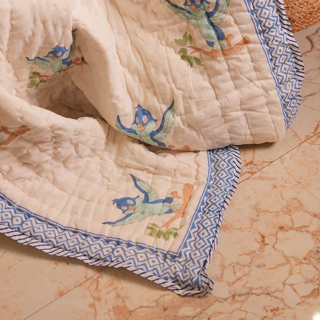 Lolo Printed Baby Quilt