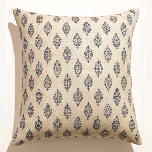 Bana Block Printed Pillow Cover