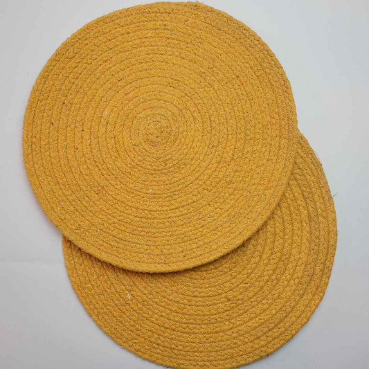 Holt Round Woven Placemat