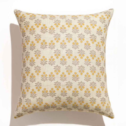 Mali Block Printed Pillow Cover