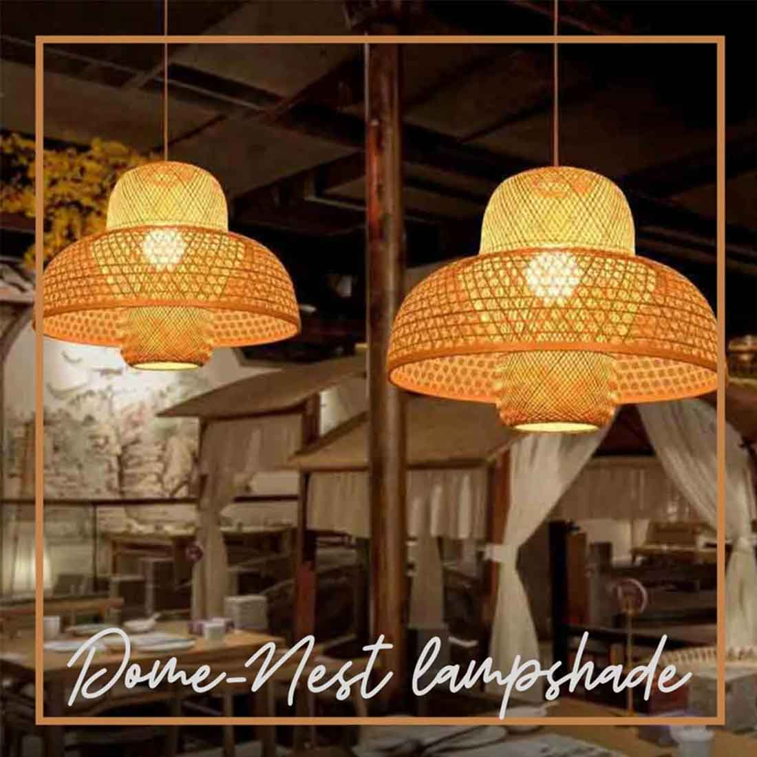 Mushroom Lampshade Natural (Without Electrical Accessories)