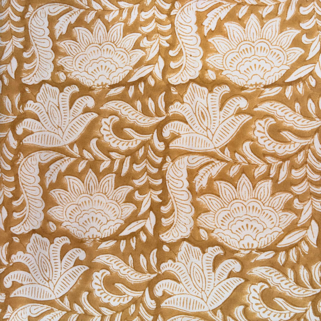 Malta Block Print Cotton Fabric