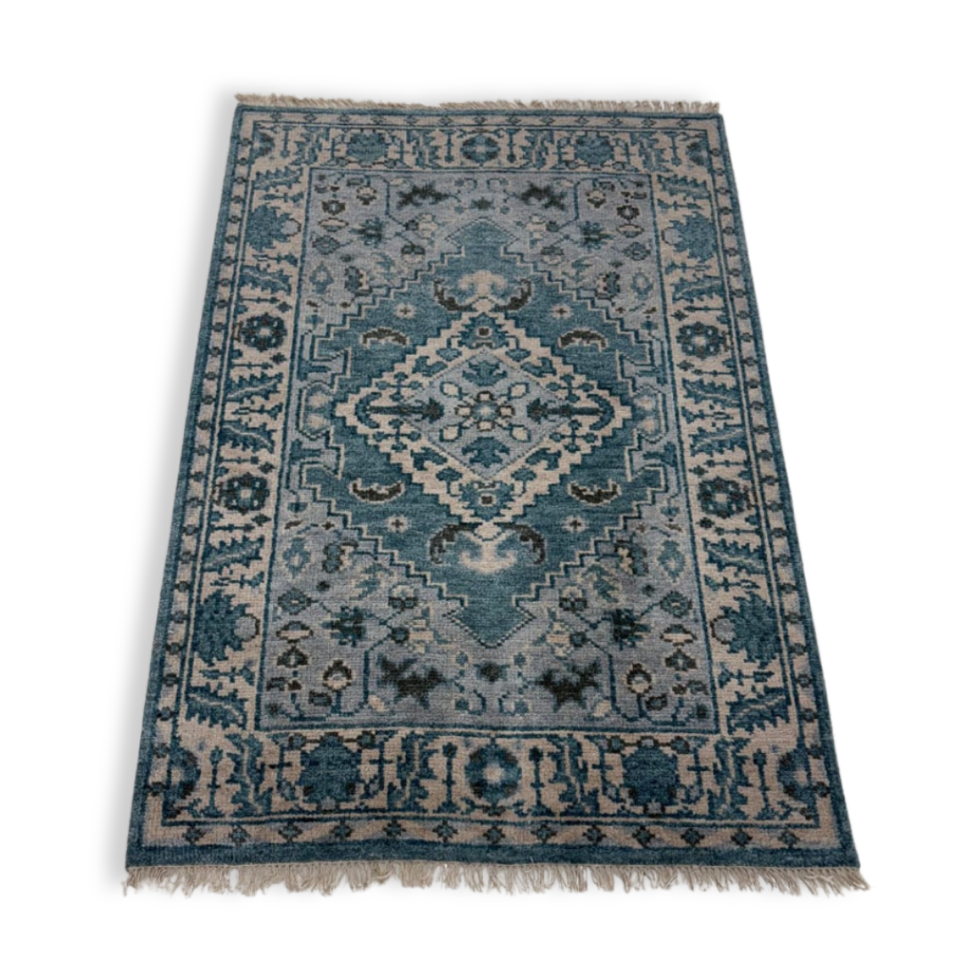 Olivia Hand-Knotted Oushak Rug | Hand-woven Wool Rug