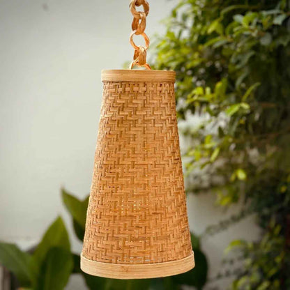Hanging Natural Lampshade (Without Electrical Accessories)