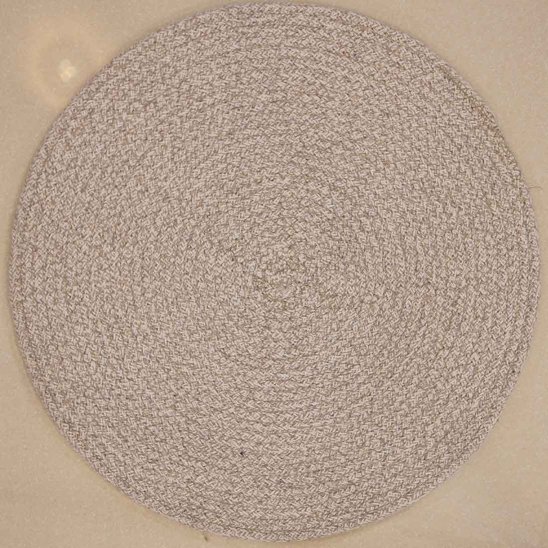 Dell Round Woven Placemat