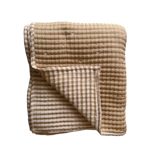 Toska Solid Quilted Throw