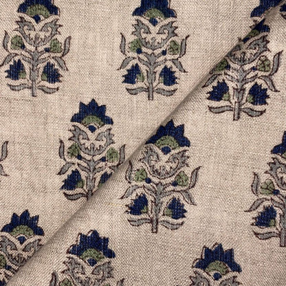 Raga Block Print Fabric