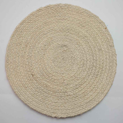 Dewy Round Woven Placemat