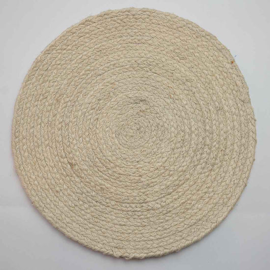 Dewy Round Woven Placemat