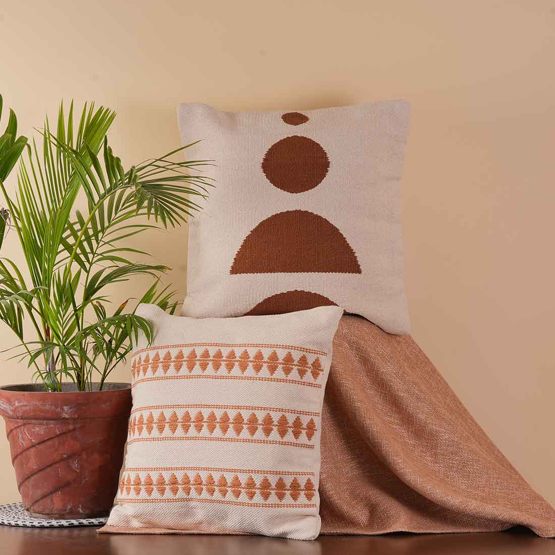 Huse Square Woven Pillow Cover