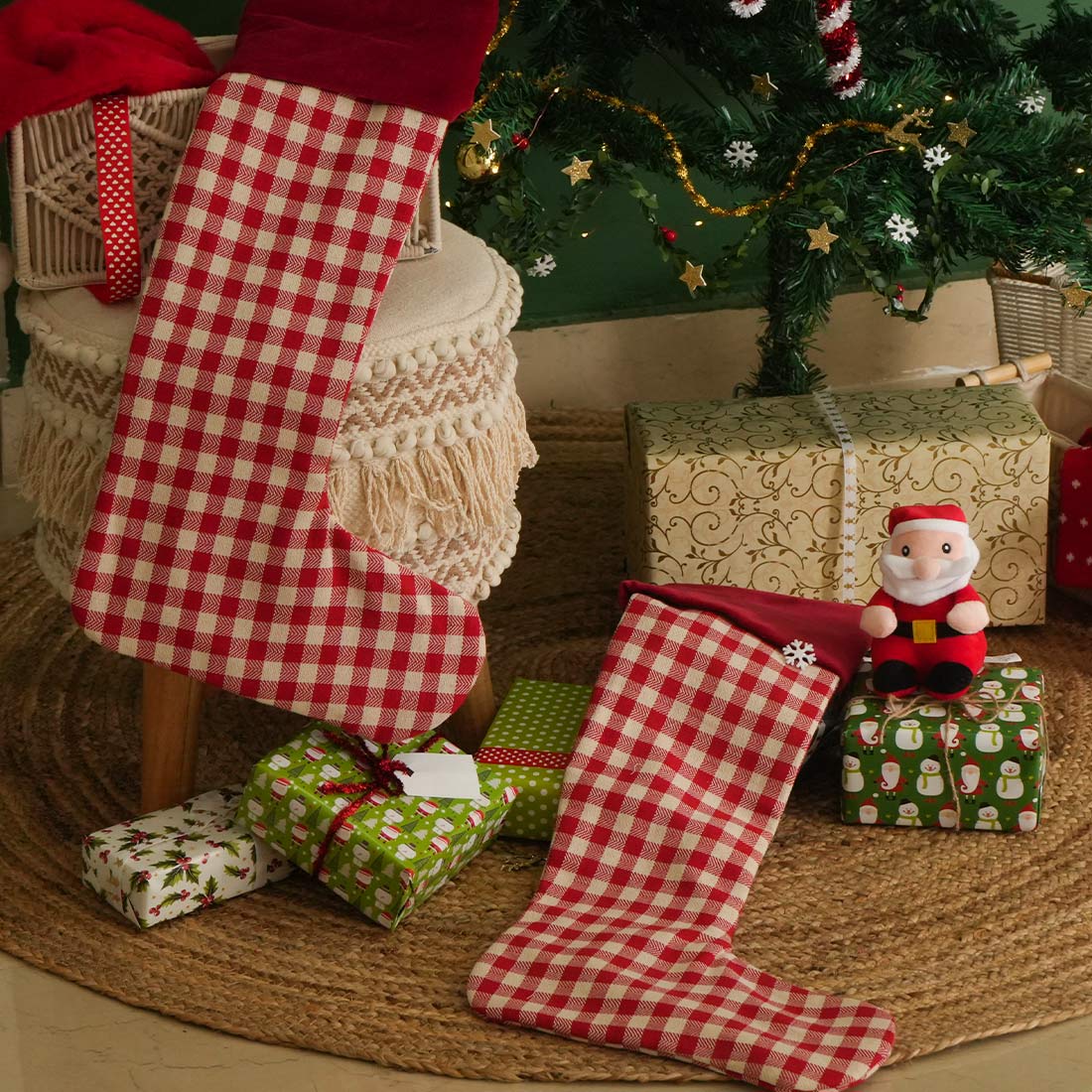 Avalice Christmas Stocking | Christmas Home Décor | Holiday Gifting