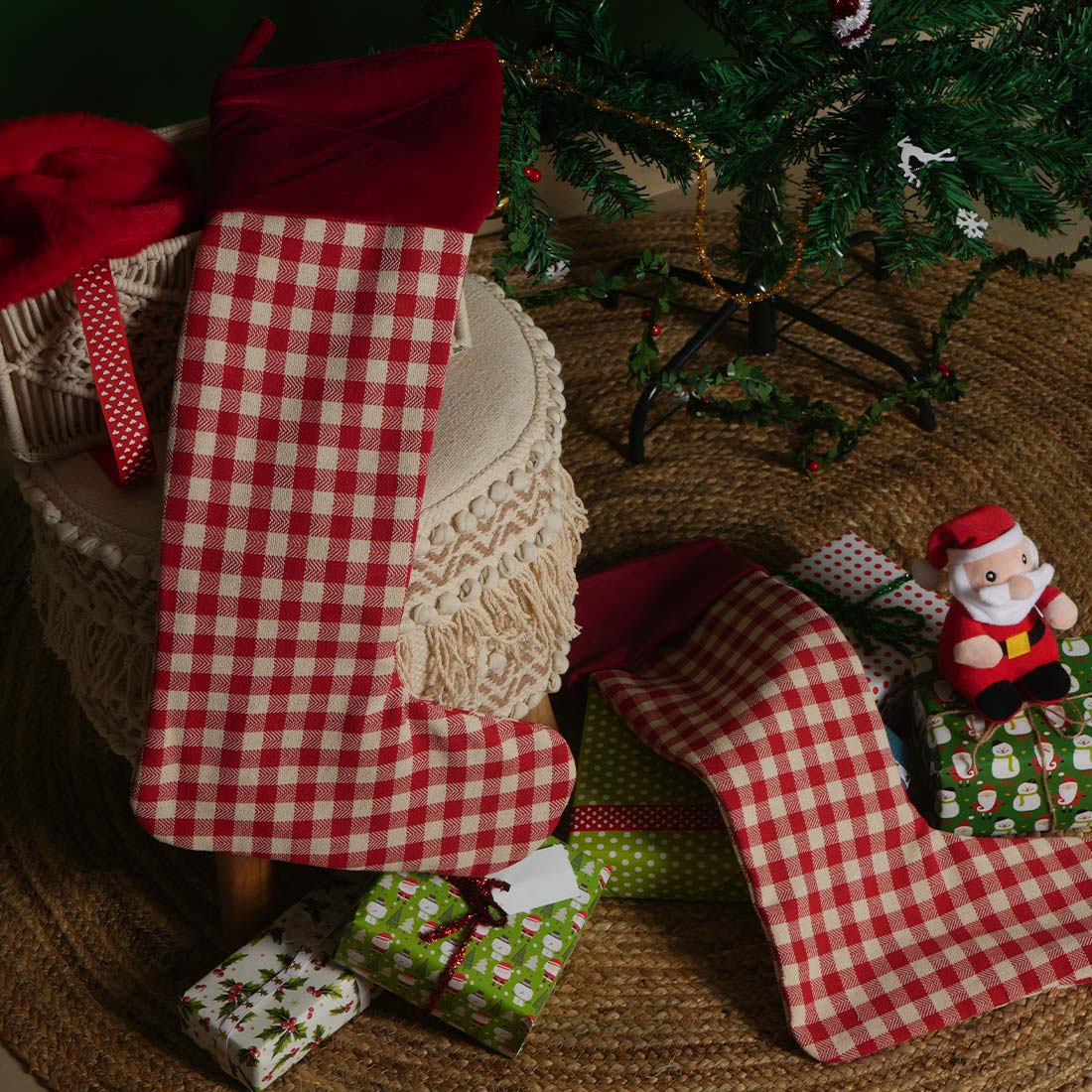 Avalice Christmas Stocking | Christmas Home Décor | Holiday Gifting