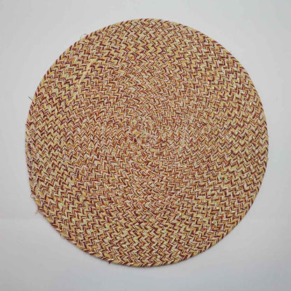 Wren Round Woven Placemat