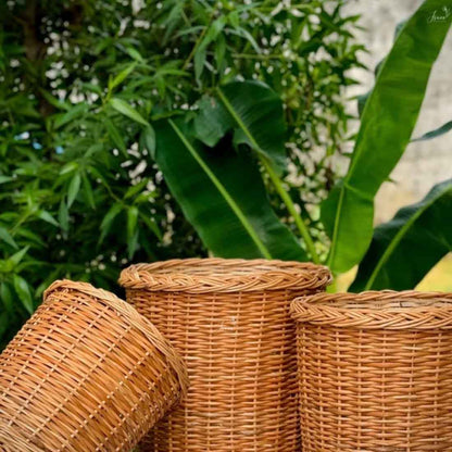 Rop Woven Round Planter