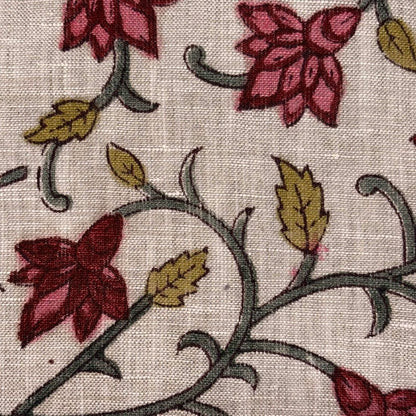 Gulmohar Block Print Fabric