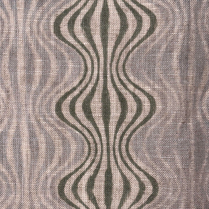 Katha Block Print Linen Fabric