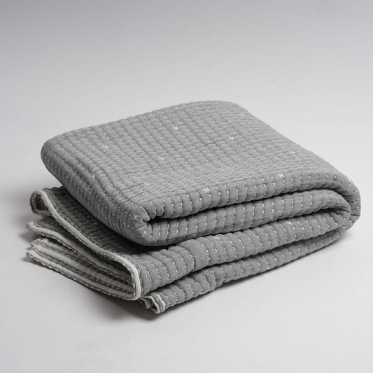 Cozra Solid Quilted Throw